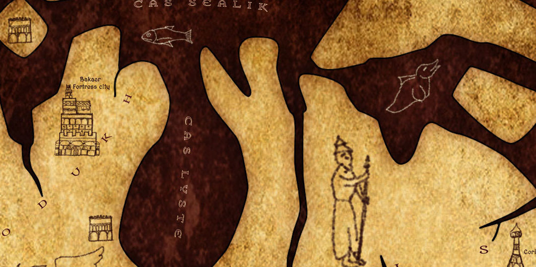 Making an Ancient Map –Timelapse Video